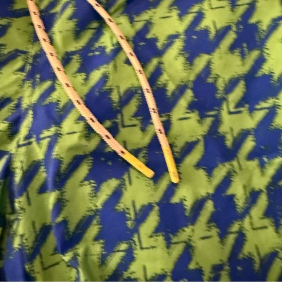 Psycho Bunny Electric Blue and Green Swim Trunks - Picture 3 of 8